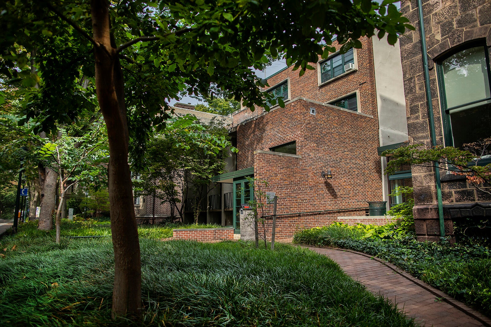 graduate student center building on locust walk