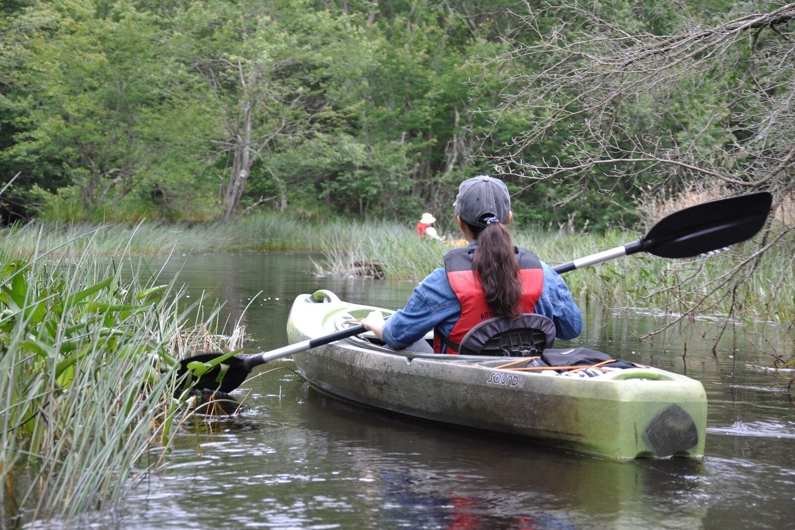 graduate students kayaking in pa and nj